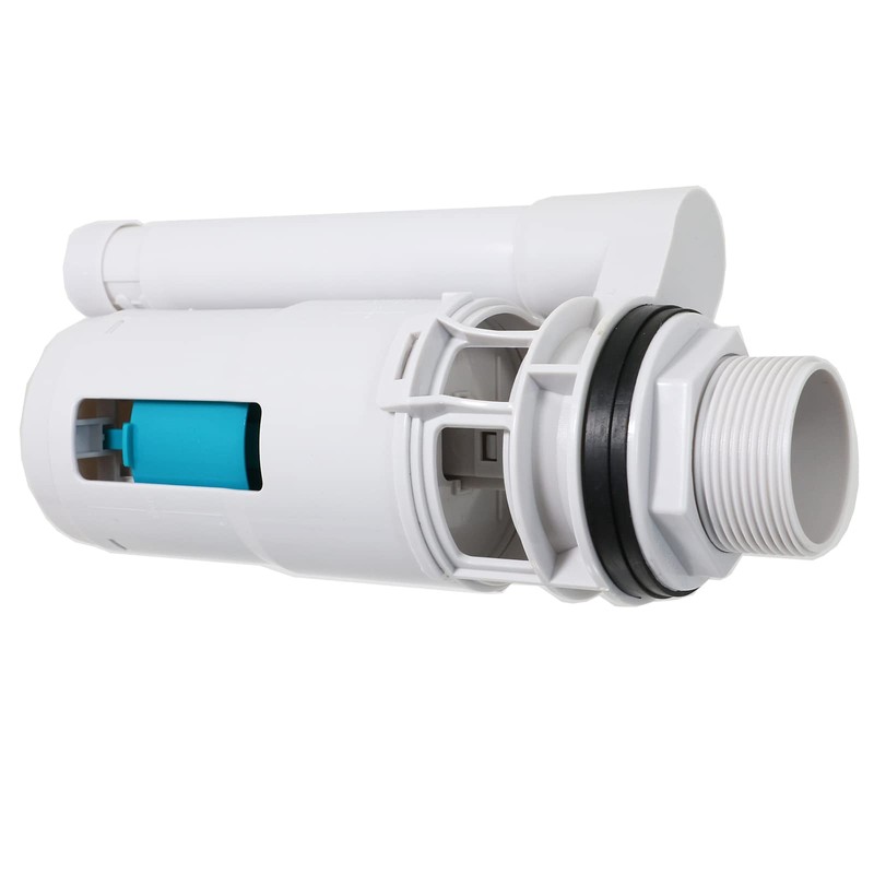 SPARES2GO Adjustable Dual Flush Toilet Valve Concealed Cistern with Push