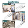 WNSNOU LED Shop Light With Plug, 4FT Waterproof Linkable Tube,