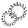 FOMGIIN Pack of 15 M6 Tooth Washer Lock Washers, 304