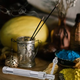 FUNOMOCYA 1 Set, Incense Maker, Line, Incense Stick, Squeezer, Incense Roller, Making Tool, Convenient, Incense Stick Maker, Instruction Manual, Incense Stick Maker, DIY Incense