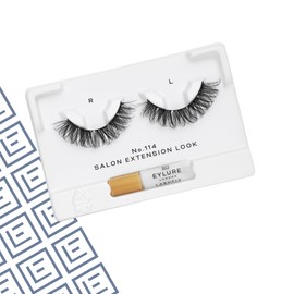 Eylure Salon Extension Look False Eyelashes, Volume No. 114, 1 Pair