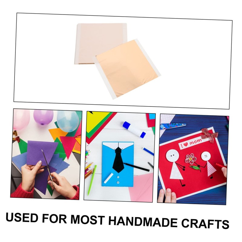 Gadpiparty 200 Sheets Heat Transfer Foil for DIY Crafts Silver