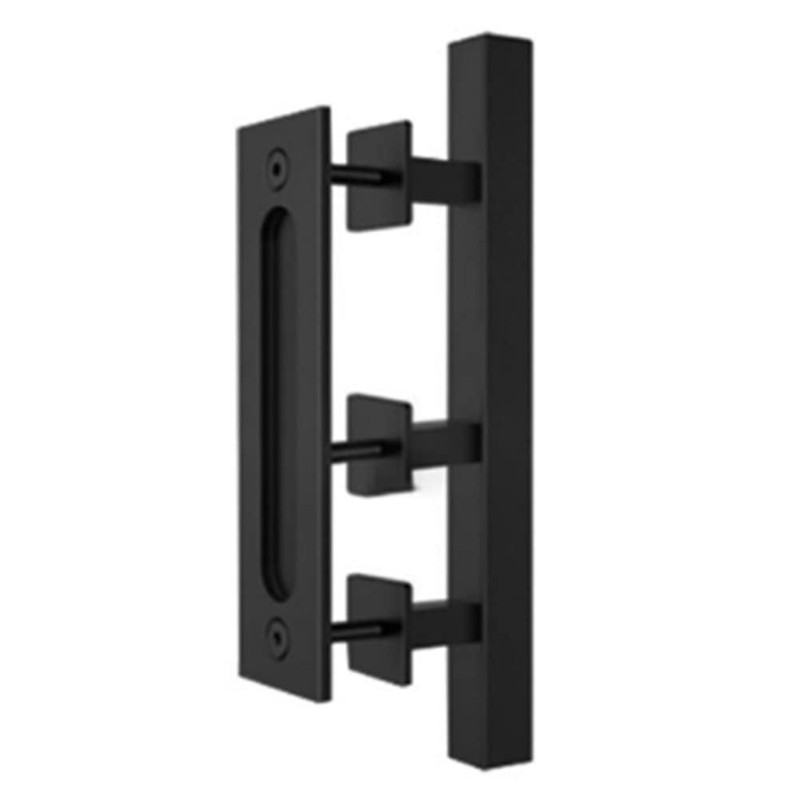 Barn Door Handle, Sliding Door Handles Pull and Flush Set