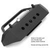 Front Bumper Manual Winch Upgrade Kit Accessory Fit for TRX4/SCX10