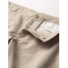 Nautica Boys' Big School Uniform Khaki Shorts, Moisture Wicking Performance