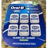 ORAL-B GLIDE ADVANCED BACTERIA DEFENSE FLOSS 44m each (6 pack)