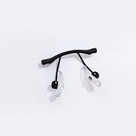 Eyeglasses Nose Pads Arm Metal Replacement Nose Bridge Glasses Parts Replacement Repair Kits(Black)