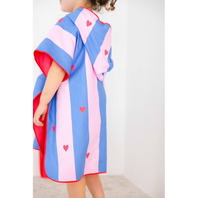 Quut Children's Cherry Bath Poncho - 60 x 60 cm