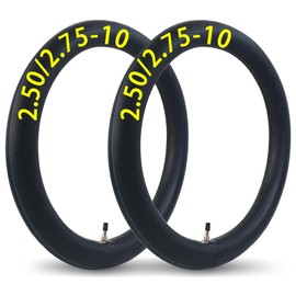 2-Pack 2.50/2.75-10 Dirt Bike Inner Tube 2.50-10 2.75-10 60/100-10 70/100-10 Inner Tube