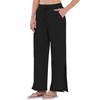 LastFor1 Women's 24''/26''/28'' Wide Leg Swim Beach Pants Waterproof UPF