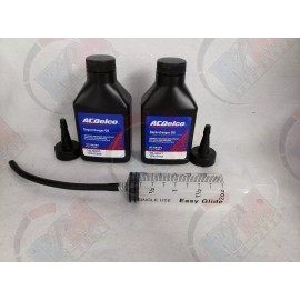 AC Delco Supercharger Oil w/ Syringe 4 ounce (2-Bottles) for Dodge HELLCAT SRT