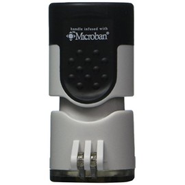 Consolidated Stamp Cosco Pre-Inked Red Check Mark Impression Round Stamp (COS035658)