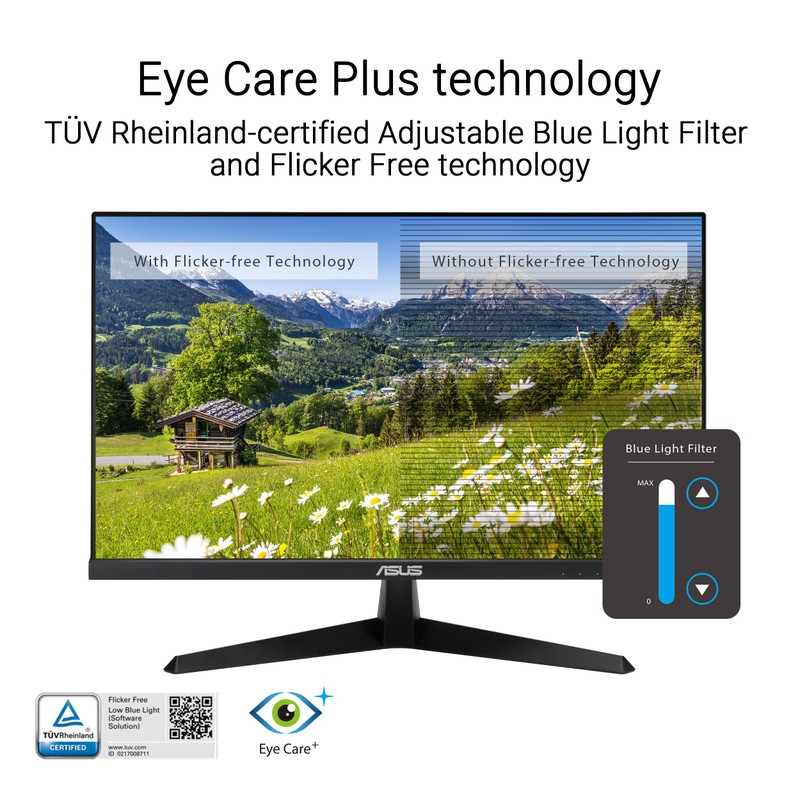 ASUS 24 inch 120Hz Gaming Office Computer Monitor (VY249HGR) -