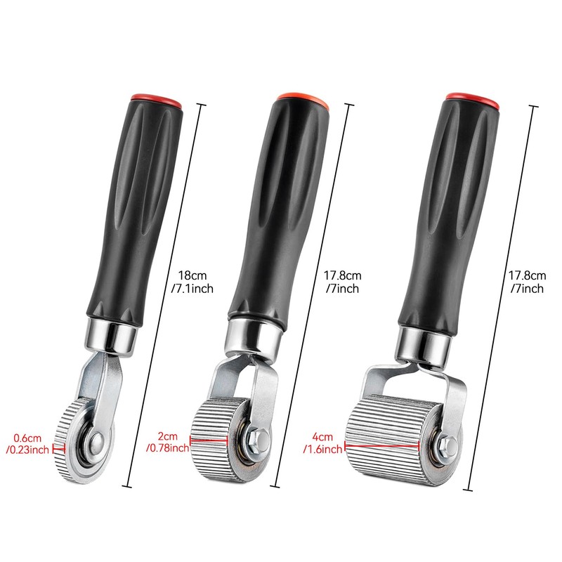 3Pcs 3 Size Car Sound Deadening Roller Audio Sound Deadener