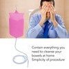 Enema Bag Kit Silicone for Colon Cleansing Home Colonic Portable