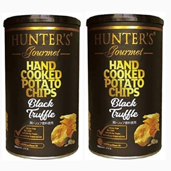 Hunters Bulk Sale, Set of 2, 5.3 oz (150 g), Compare Tonight, Hunters Black Truffle, Potato Chips, Hunters, 5.3 oz (150 g), Big Can, HUNTER'S Seijo Ishii