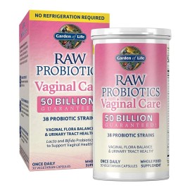 Garden Of Life Dr Formulated Raw Vaginal Care 50 B 30 Caps Sabor Sin sabor