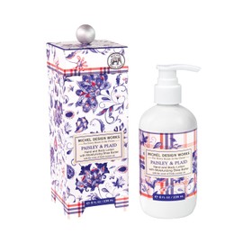 Michel Design Works Hand and Body Lotion, Paisley & Plaid