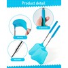 Wapodeai 2 Pack Fly Swatters Heavy Duty Set, Telescopic Fly