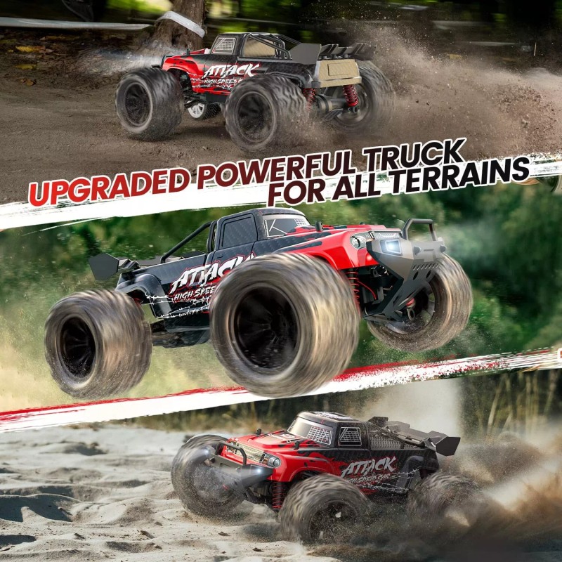DEERC 9500E 1:16 Scale All Terrain RC Car, 4x4 High