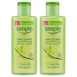 Simple Kind to Skin Soothing Facial Toner 200 ml (Pack of 2) by Simple