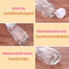 OTXKXBLP 2PCS Glass Empty Roller Bottles with Plastic Roller Ball,
