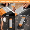 Extra Large Diamond Sharpening Stone Set 3 Side Grit 400/600/1000