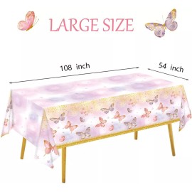 Feawiai  Mantel Mariposa Para Fiestas De Cumpleaños Deco De Fiesta