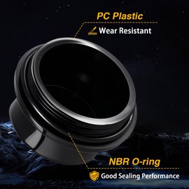 KPALAG 2Pcs Hub Dust Cap with O-Ring Compatible with Dexter Vortex Replacement Caps Fit for Boats, Trailers & Other hub Kits Replace＃81143 K71-G01-73 48355v 21-261