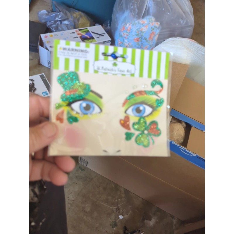 Unbranded St. Patrick’s Face Art by Regent Products Corp. -