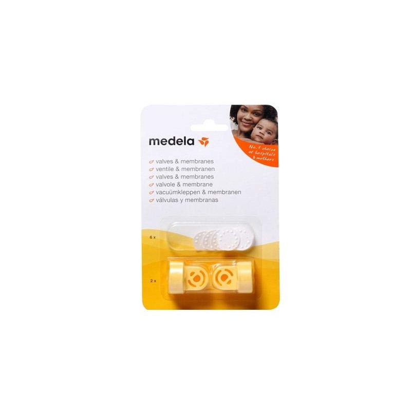 Medela Pack 2 Valvulas / 6 Membranas /