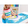 Carethos Kids World Map Desk Mat, Educational PU Leather Table
