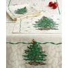 Spode Tablecloth by Avanti "Christmas Tree Pattern" Ivory 52" X