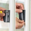 Door Pull Handle in Grey RAL 7016, ASA Plastic, for