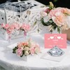 YYBD 24 Pieces Diamond Place Card Holders, Acrylic Table Number
