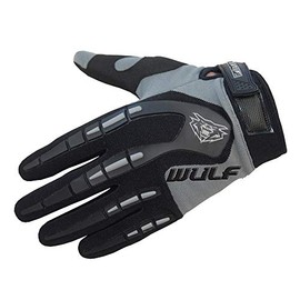 Wulfsport Adult Attack Motocross Gloves MX Motorcycle Motorbike Gloves - Gray S
