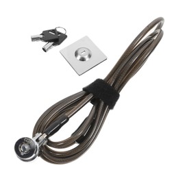 Operitacx 2M Creative Thickened Laptop Lock with Buckle Security Lock for Notebook Computers Portable for Home Office Theft Protection for Laptops