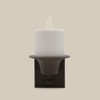 Luminara Flameless Nightlight Electric Plug-in Candle (White, 3.8 Inches Tall),