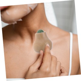 Healeved 2pcs Portable Face Roller Tool for Neck and Face Ergonomic Handle for Facial Reduce Wrinkles and Puffiness for