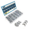 175 PCS Wing Nuts Fasteners Butterfly Wing Nuts SAE Steel