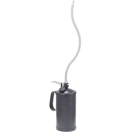 Dutton-Lainson Company - Goldenrod (120-A3) Pump Oiler with 15" Flex Spout - Heavy Duty Gauge Steel Body Finish Precision Oiler Pump - 1-Quart Size Capacity, Straight Spout Tip - Made in USA