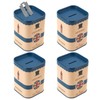 4 Pack Detachable Razor Blade Disposal Container for Used Safety