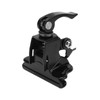 Radio Antenna Mount Bracket 180° Rotatable Stainless Steel Rustproof Black