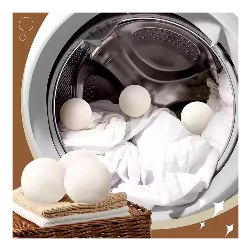 Dryer balls - efficient and environmentally friendly drying; dryer balls