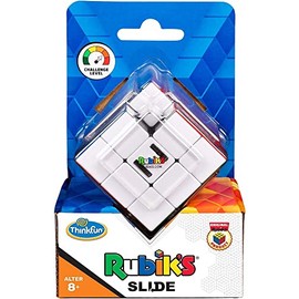 ThinkFun - 76459 - Rubik's Slide - a new challenge for fans of the original Rubik's Cube 3x3. A great gift for boys and girls aged 8 and over.