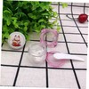 Healeved 40pcs Makeup Spatulas Spoons Transparent Facial Cream Mask Applicators