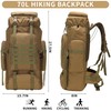 W WINTMING Hiking Backpack for Men 70L/100L Camping Backpack Military