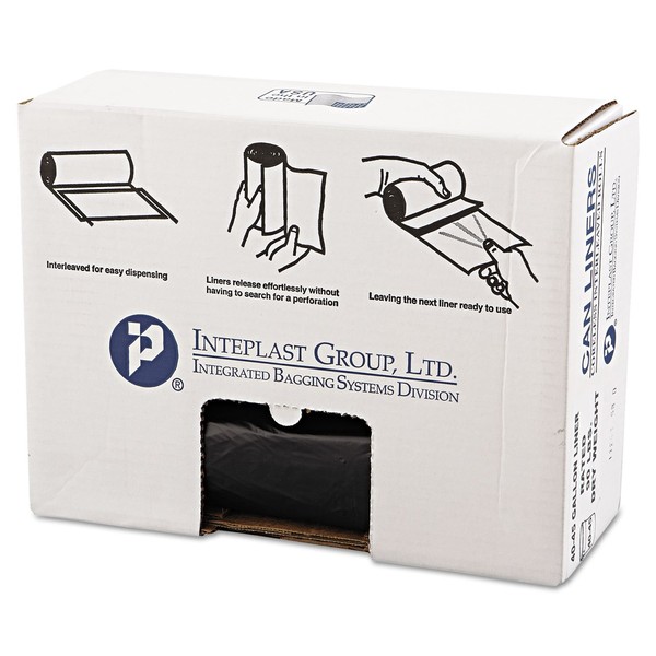 Inteplast Group VALH4048K22 High-Density Can Liner 40 x 46 45gal