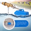 KHEARPSL 1/2 inch Brass Float Valve, Water Float Ball Valve