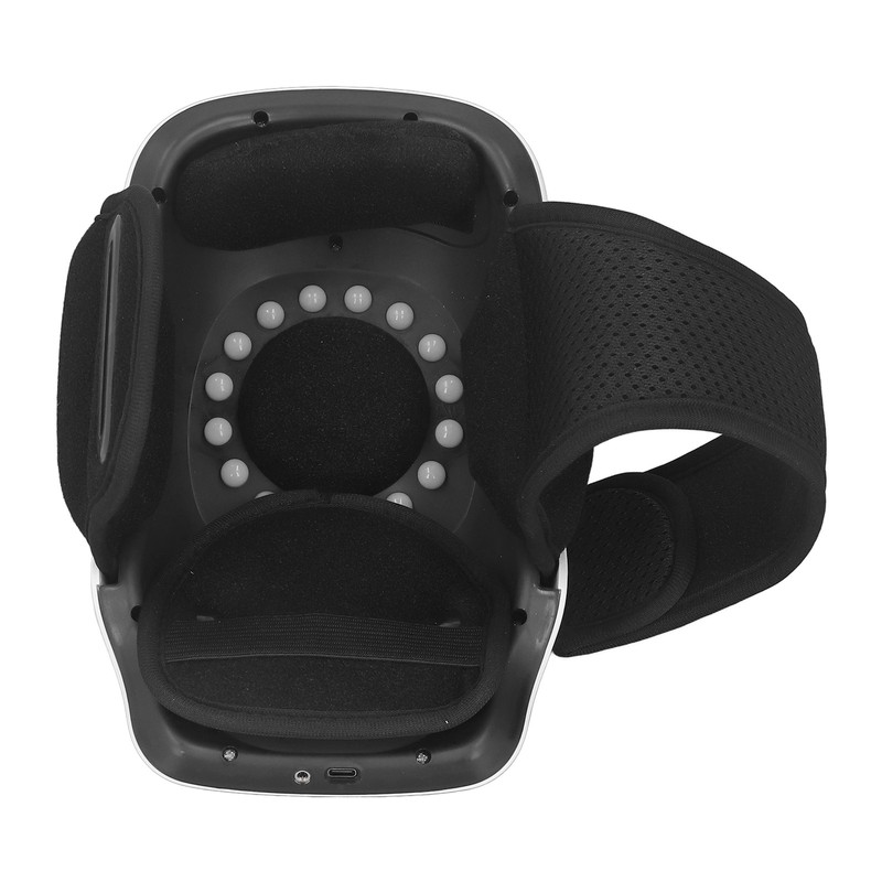 Cordless Knee Massager Infrared Heat Vibration LED Touch Screen Relief